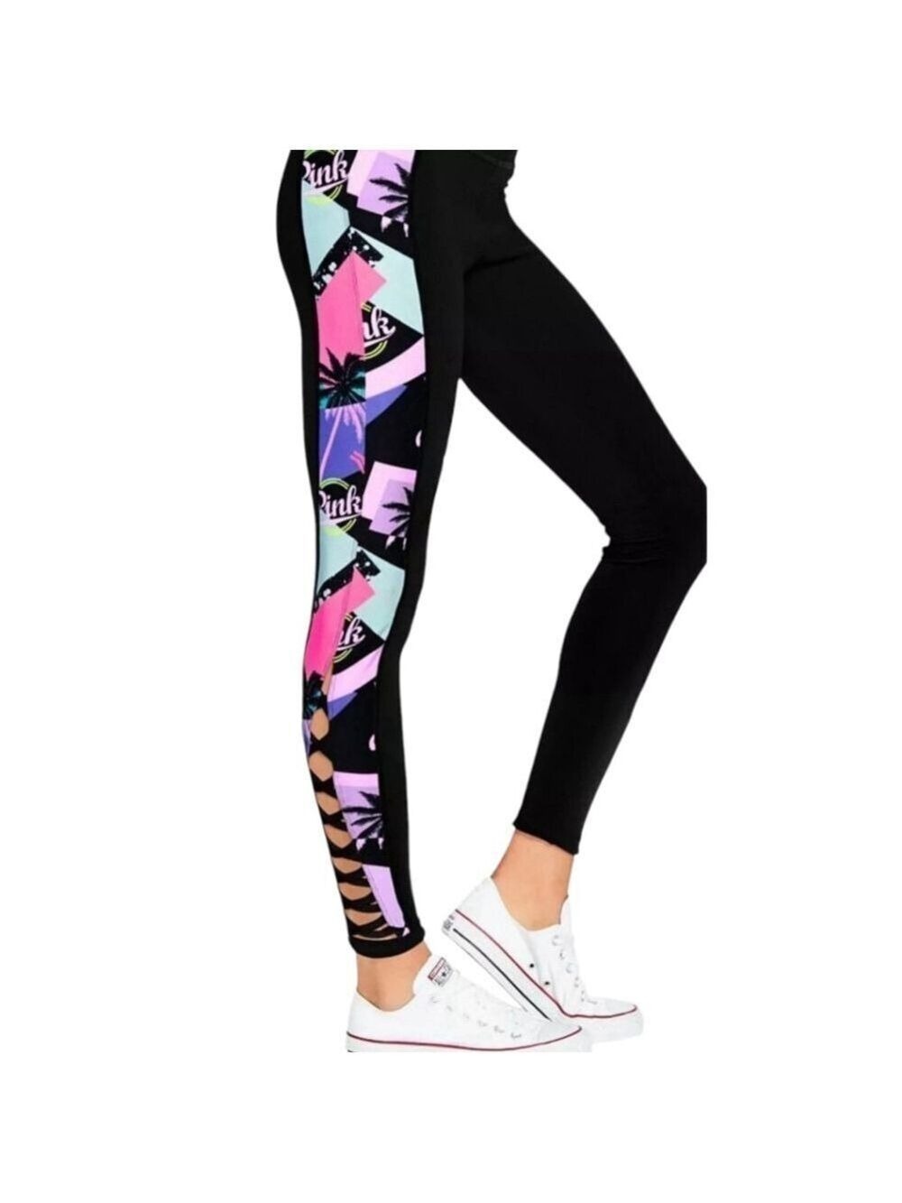 Pink Victoria's Secret Ultimate High Waist Leggings Size Medium